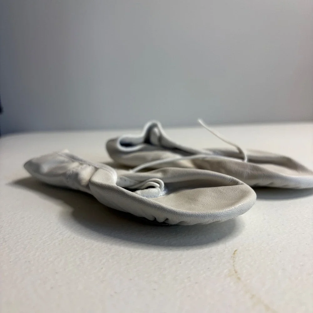 Bloch Dansoft S0205G Kids Ballet Dance Shoes‎ Slippers White Size 12.5